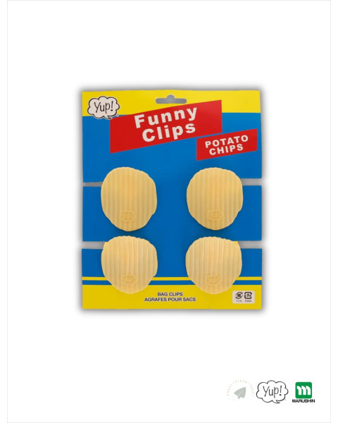 Marushin Yup! Potato Chips Clips 4 pcs Set