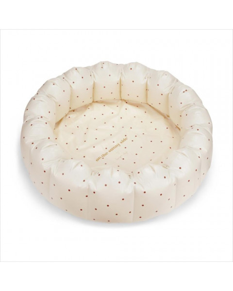 Konges Slojd Shell Pool Large - Dot Bronze Brown