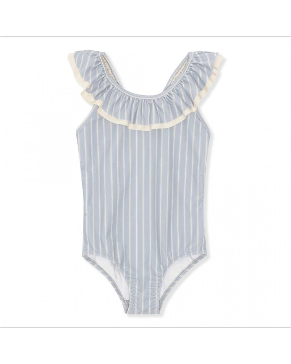 Konges Slojd Moule Frill Swimsuit Sailor Stripe