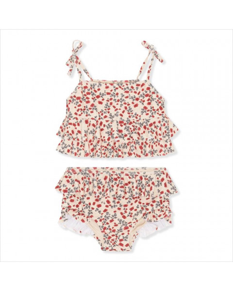 Konges Slojd Manuca Frill Bikini - Poppy