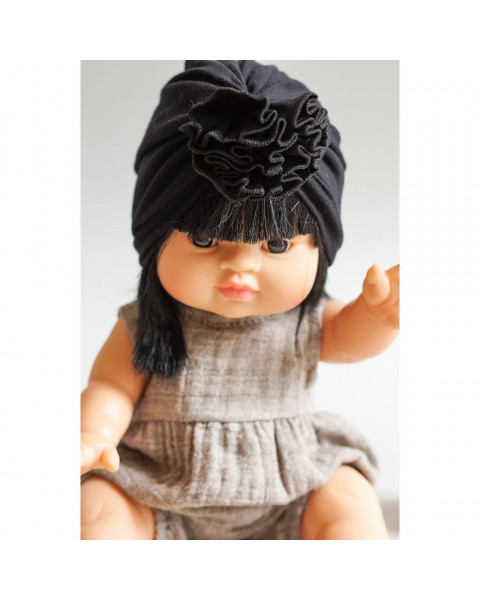 Minikane Turban Noir For Paola Reina 34cm Doll