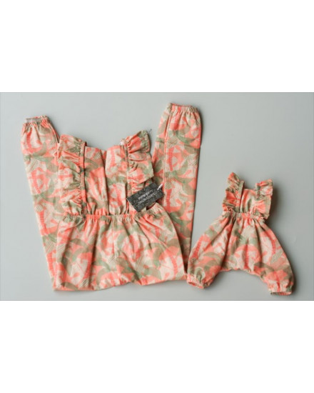 Minikane Collection Duo Jumpsuit - Palm Trees (3-4 years)