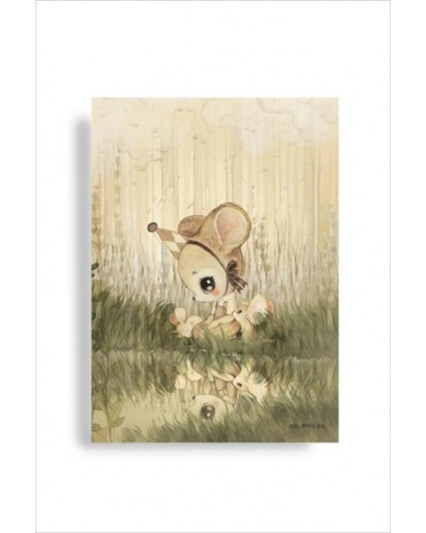 Mrs. Mighetto Poster - Mr. Morris 21x30 cm