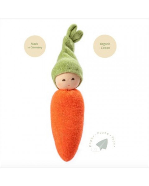 Nanchen Baby Rattle Carrot