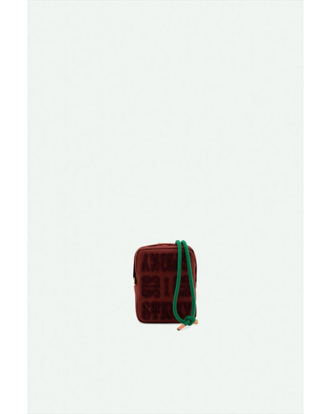 The Sticky Sis Club Knot Bag La Promenade Terry - Vin Rouge