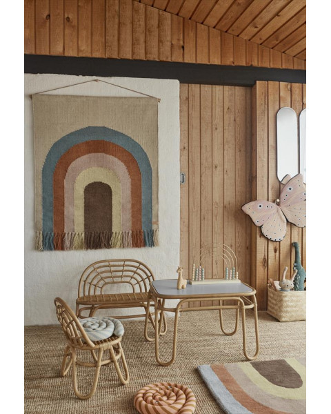 OYOY Follow The Rainbow Wall Rug - Multi