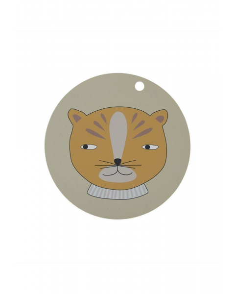 OYOY Placemat Leopard Clay