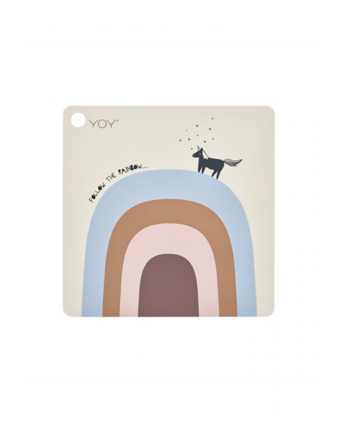 OYOY Placemat Follow The Rainbow