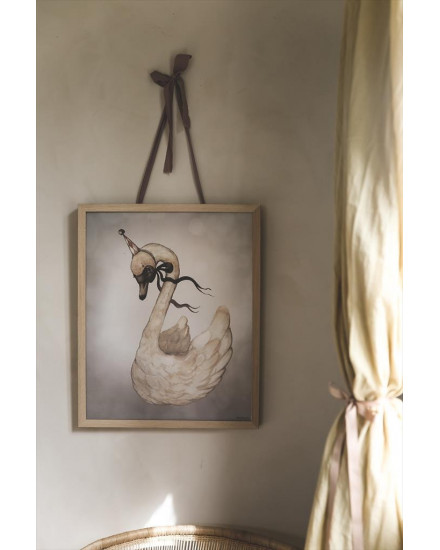 Mrs. Mighetto Poster - Dear Swan 40x50 cm