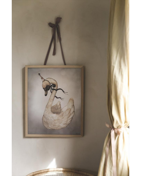 Mrs. Mighetto Poster - Dear Swan 40x50 cm